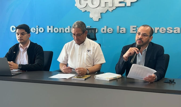 Sector empresarial hondureño expresa preocupación por la crisis política y económica