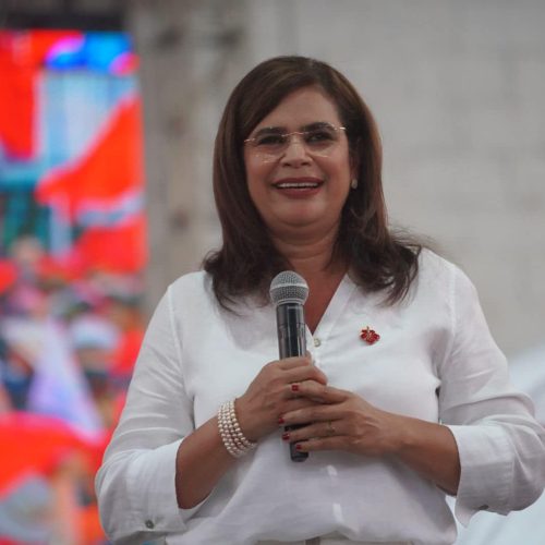 Popularidad de Rixi Moncada disminuye a menos de tres meses de las elecciones en Honduras