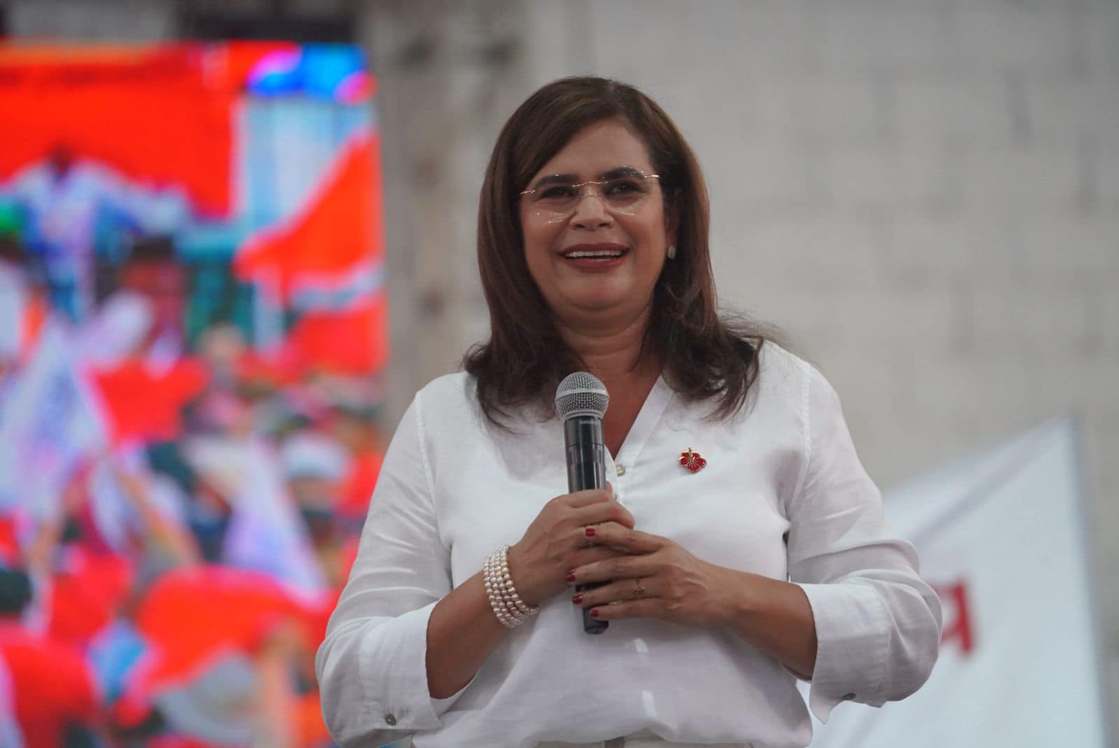 Popularidad de Rixi Moncada disminuye a menos de tres meses de las elecciones en Honduras
